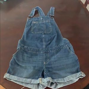 Gap maternity overalls